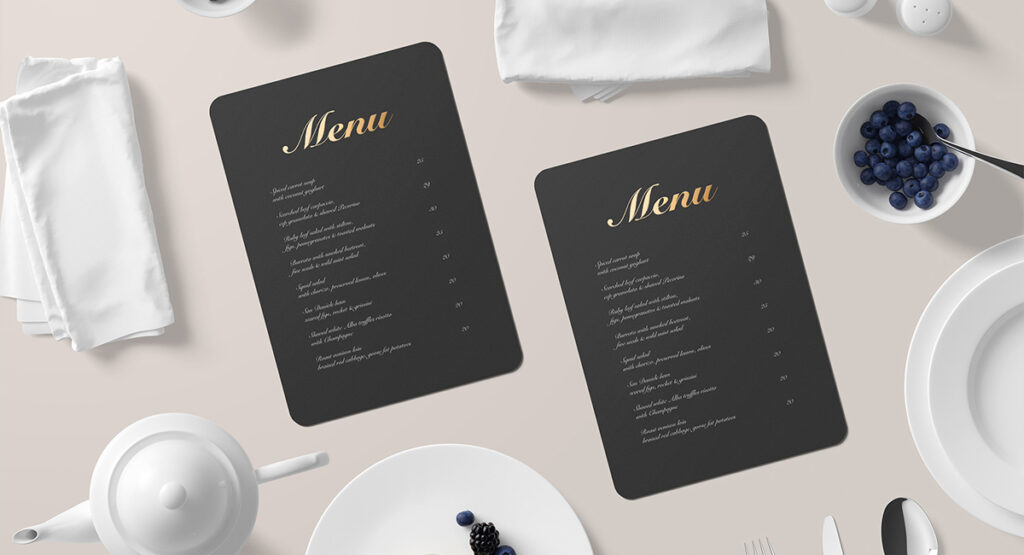 Меню портфолио vaultdesign