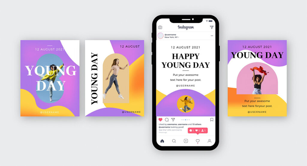 Постинг в соц сетях портфолио vaultdesign